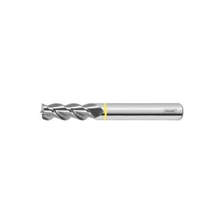 Holex Solid Carbide End Mill for Aluminum, Uncoated, 5 mm 202242 5